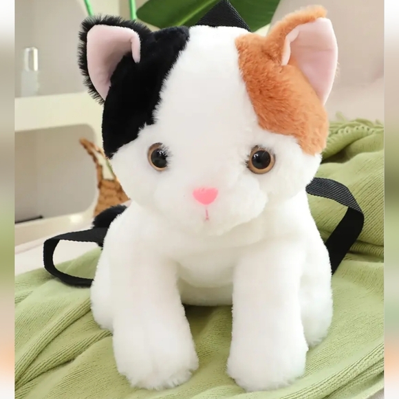 Furry Cat Backpack - Picture 9 of 10